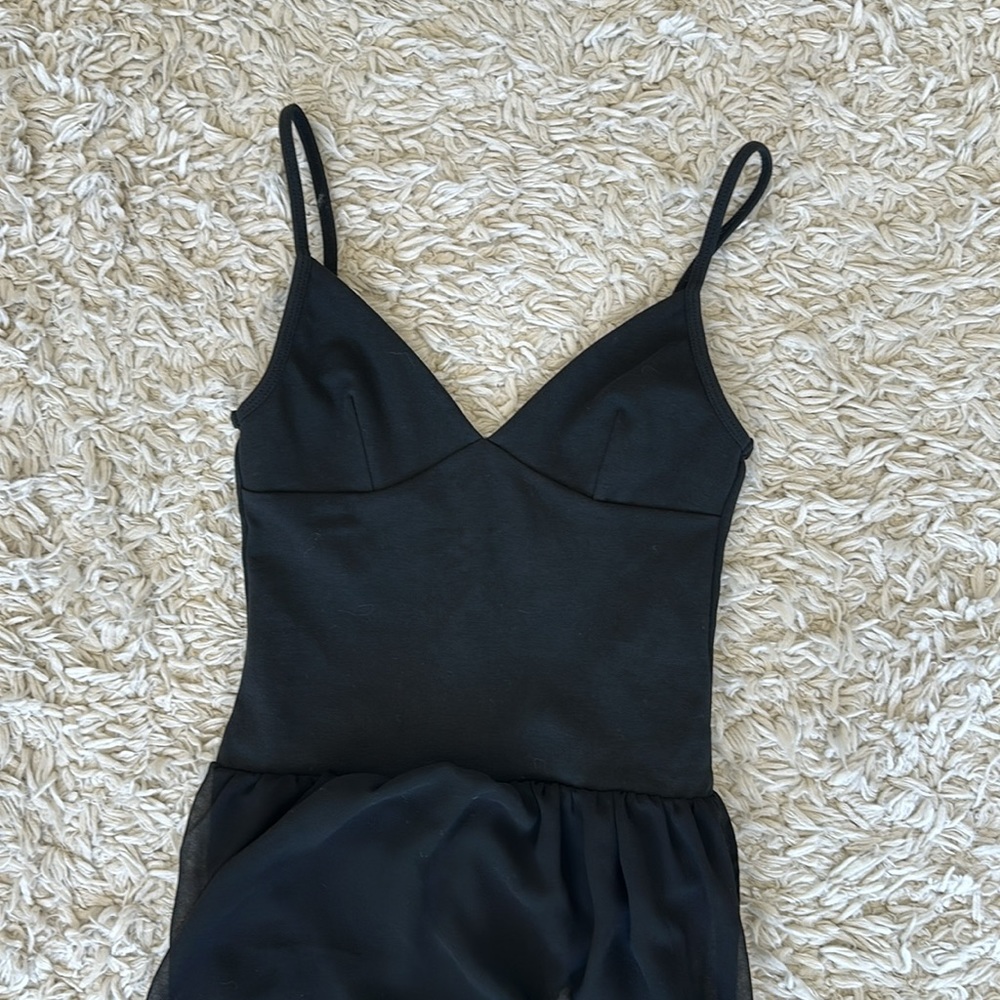 Aritzia Wilfred Free Long-Sleeve Bodysuit in Black (Size XS) - Picture 5 of 8